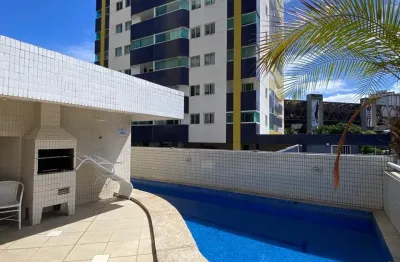 Apartamento para locação, 1/4, sala, varanda, vista mar, vaga garagem