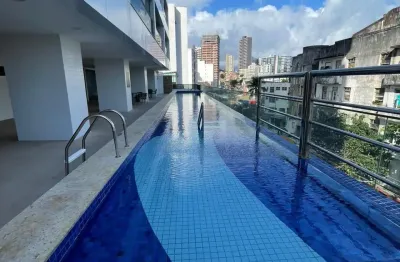 Apartamento para locação, 1/4, varanda, vista mar, vaga de garagem