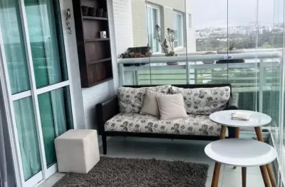 Apartamento à venda, 116m2, 3/4, suite, varanda, mobiliado, 02 vagas de garagem