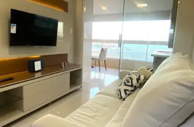 Apartamento à venda, 45m2, 1/4, suíte, varanda, mobiliado, vaga de garagem