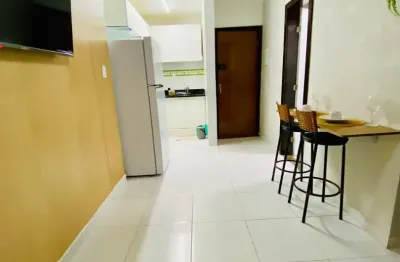 Apartamento estilo village, 33m2, 1/4, banheiro social, vaga de garagem