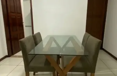 Apartamento para locação, 3/4, banheiro social, mobiliado, vaga garagem