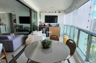 Apartamento para locação, 3/4, 03 Suítes, Varanda, 142m2, 03 Vagas garagem