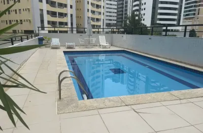 Apartamento para locação, 3/4, suíte, varanda, mobiliado, 02 Vagas garagem