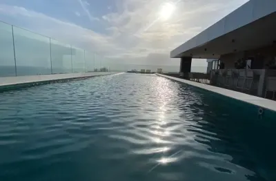 Apartamento para locação, 2/4, suíte, varanda, vista mar, 02 Vagas garagem