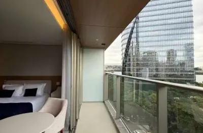 W residence vila olímpia: studio de alto padrão 53m², lindamente mobiliado pronto para morar !