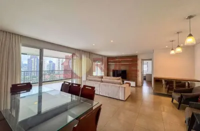 Apartamento com 3 dormitórios à venda, 160 m² por r$ 2.450.000,00 - chacára santo antonio - são paul