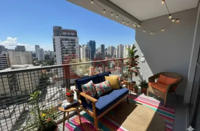 Apartamento à venda no brooklin | 40m² | 1 dormitório, varanda e 1 vaga