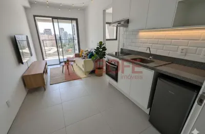 Apartamento à venda no brooklin | 36m² | 1 dormitório, varanda e 1 vaga