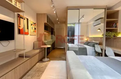 Studio com 1 dormitório à venda, 25 m² - campo belo - são paulo/sp