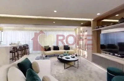 Apartamento à venda com 3 suítes e churrasqueira gourmet | 169m² | 3 vagas | acabamentos sofisticado