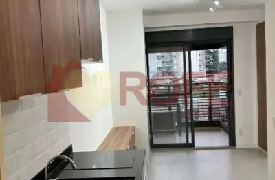 Studio com 1 dormitório para alugar, 26 m² por r$ 3.905,01/mês - brooklin - são paulo/sp