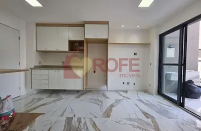Apartamento com 1 dormitório à venda, 40 m² por r$ 670.000,00 - brooklin - são paulo/sp