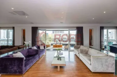 Apartamento com 4 dormitórios à venda, 310 m² por r$ 7.589.900,00 - moema - são paulo/sp