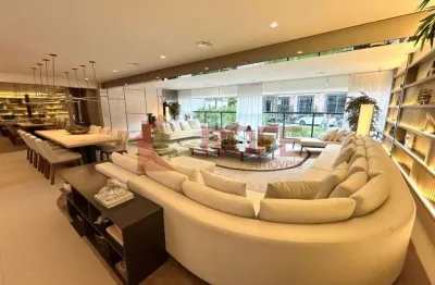 Apartamento com 4 dormitórios à venda, 262 m² por r$ 4.800.000,00 - brooklin paulista - são paulo/sp