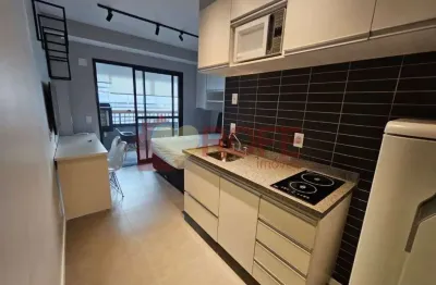 Studio com 1 dormitório para alugar, 25 m² por r$ 3.550,00/mês - brooklin - são paulo/sp