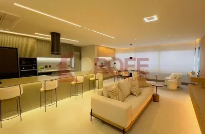 Brooklin, apartamento á venda de 130m² com 3 dormitórios sendo 3 suítes