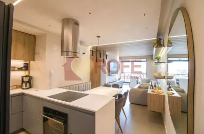 Apartamento com 64 m² à venda no brooklin. 2 quartos, 1 suíte e 1 vaga.