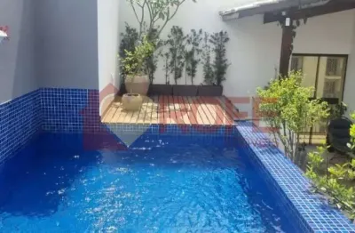 Cobertura a venda em moema, 226 m úteis, 3 vagas demarcadas, piscina privativa, junto do parque do i