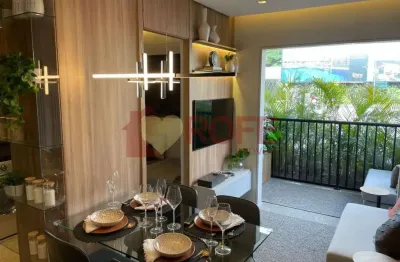 Apartamento com 2 dormitórios à venda, 41 m² por r$ 540.000,00 - campo belo - são paulo/sp