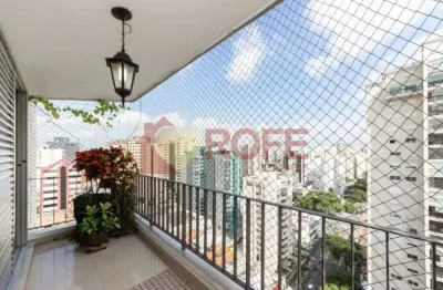 Apartamento com 4 quartos à venda na Rua Juquis, 225, Indianópolis, São Paulo