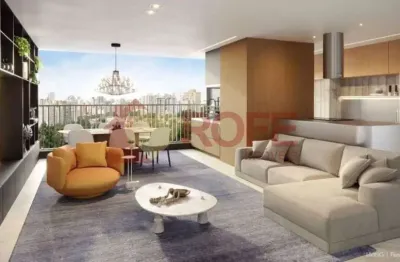 112 m² área útil, 3 suítes 2 vagas, piscina na cobertura, varanda gourmet.