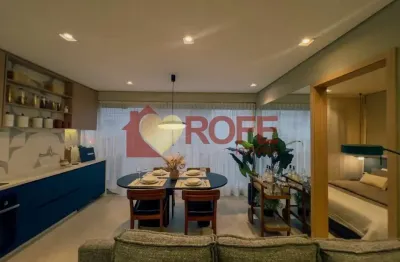 Apartamento exclusivo de 1 dorm. com 37m² na melhor localização de Moema, lazer completo