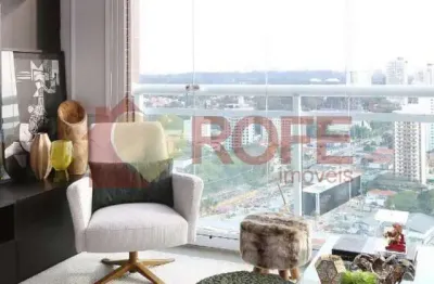 Apartamento de 92 m² com 2 dormitórios à venda no brooklin. 2 vagas de garagem fixas. andar alto.