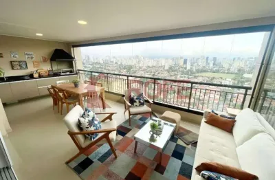 Apartamento p/ locação e venda, de 135m2 c/ 3 suites e 3 vagas determinada, lazer 100% , v. olímpia