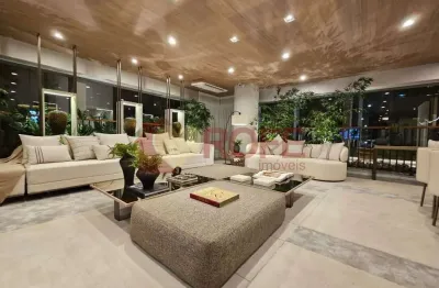 Apartamento com 4 dormitórios à venda, 217 m² por r$ 4.240.000,00 - brooklin - são paulo/sp