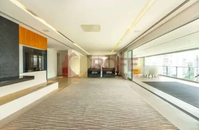 Apartamento luxuoso com 5 dormitórios sendo 3 suítes na vila nova conceição, lazer completo e próxim