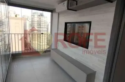 Apto ao lado do parque ibirapuera - mobiliado vila nova conceição 40m² 1 dorm para aluguel