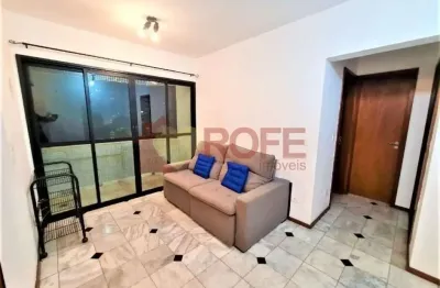 Apartamento com 1 dormitório para alugar, 48 m² por r$ 4.550,00/mês - moema pássaros - são paulo/sp