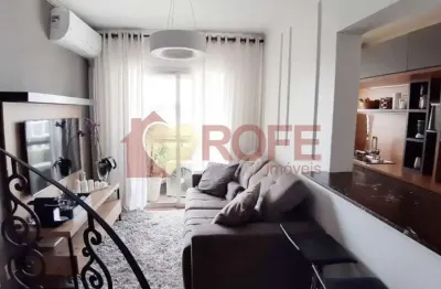Oportunidade!! linda cobertura duplex com 2 dormitórios à venda, 110 m² por r$ 1.290.000 - moema