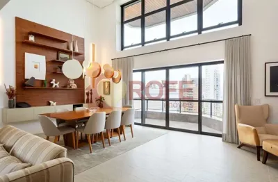 Cobertura à venda, 530 m² por r$ 9.950.000,00 - moema - são paulo/sp