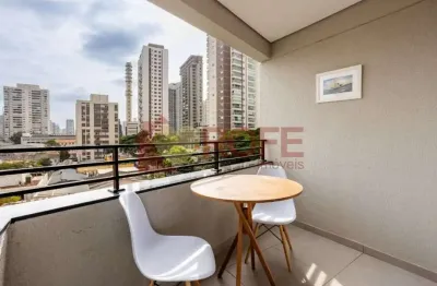 Studio com 1 dormitório à venda, 25 m² por r$ 530.000,00 - brooklin - são paulo/sp