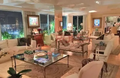 Apartamento com 7 dormitórios à venda, 1980 m² por r$ 70.000.000,00 - cidade jardim - são paulo/sp