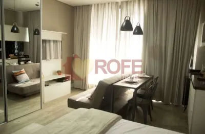 Studio com 1 dormitório para alugar, 36 m² por r$ 6.500,02/mês - itaim bibi - são paulo/sp