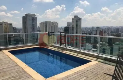Cobertura à venda, 370 m² por r$ 6.800.000,00 - campo belo - são paulo/sp