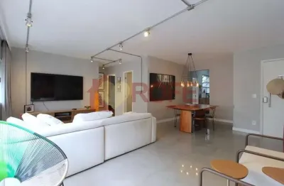 Apartamento com 3 dormitórios no itaim bibi, 99m², reformado e mobiliado