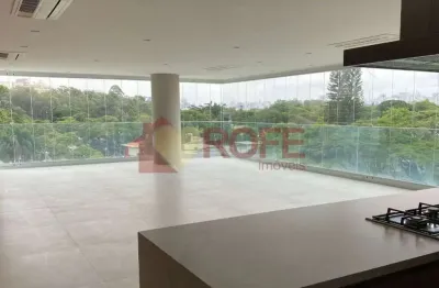 Lindo apartamento  3 suites  4 vagas 233 m²  vista parque ibirapuera