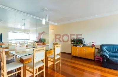 Apartamento à venda em campo belo com 115 m², 3 quartos, 1 suíte, 2 vagas,  4 banheiros