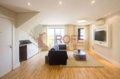 Cobertura duplex à venda com 209m² - brooklin, são paulo/sp.