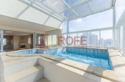 Cobertura de 380m2, 4 suites, 4 vagas de garagem, lazer completo, alto padrão, moema pássaros