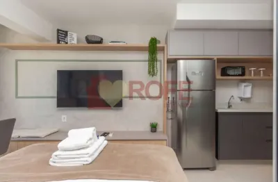 Apartamento tipo para venda em alto da boa vista com 1 quarto, sendo 1 suíte, 25m²