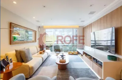 Vila nova conceição, apartamento reformado com terraço, 3 dormitórios e 3 vagas