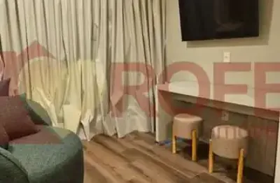 Studio de 30m2 no air brooklin todo mobiliado com lazer completo e piscina aquecida e no rooftop