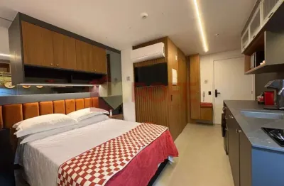 Studio com 1 dormitório, 25 m² - venda por r$ 700.000,00 ou aluguel por r$ 5.250,00/mês - brooklin -