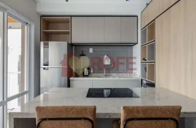 Apartamento de 49 m² com 1 dormitório para venda no campo belo por r$ 630.000. venda total mobiliado