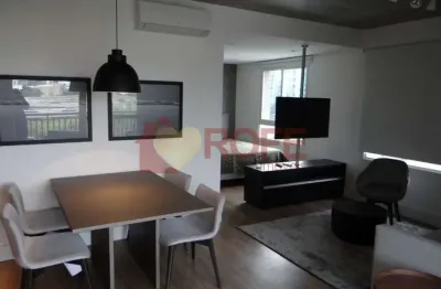Apartamento 61m² | 1 dorm mobiliado | varanda envidraçada | brooklin | berrini